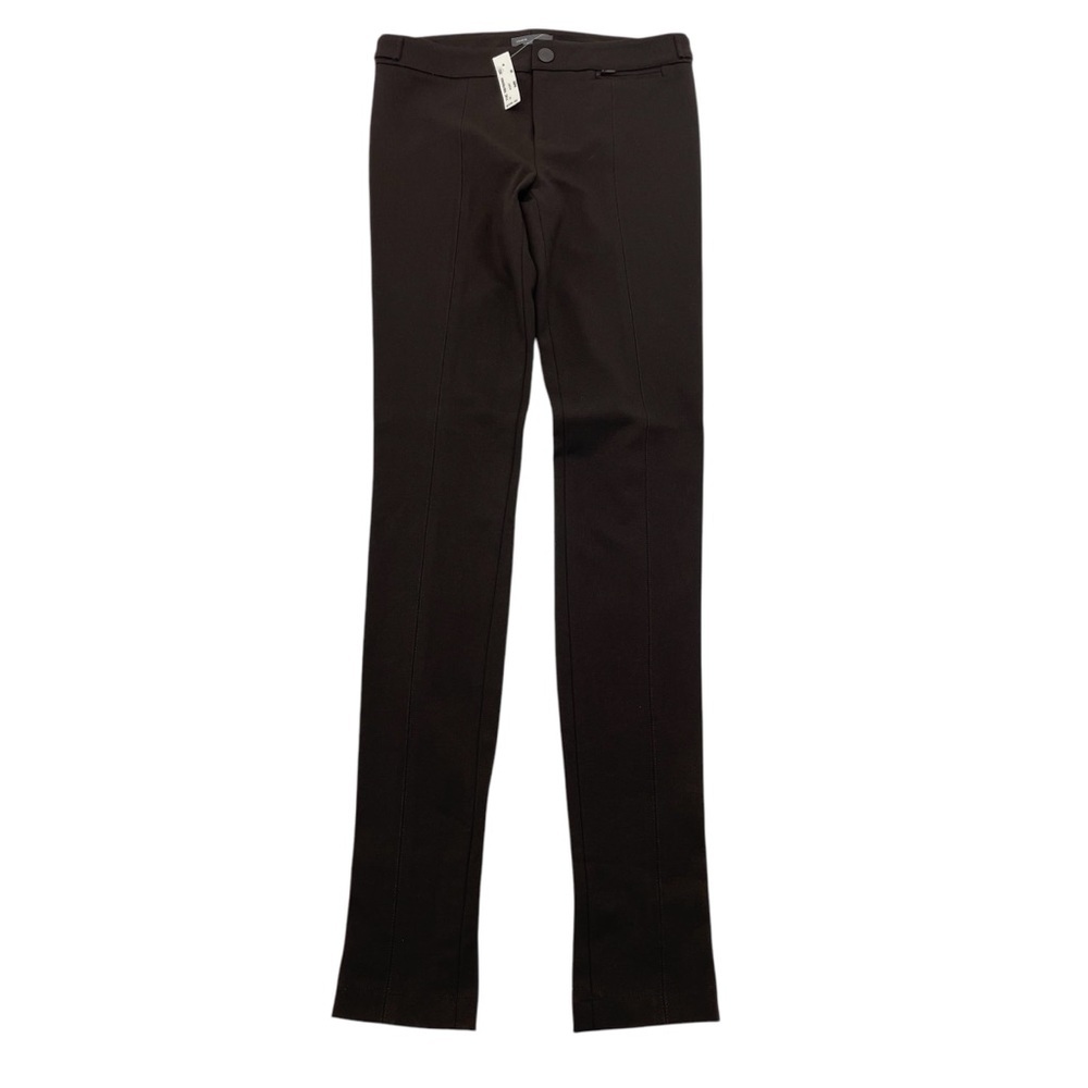 NWT Vince Stitch Front Seam Pants 2 Brown